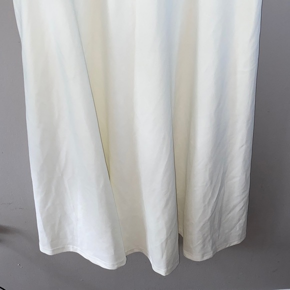 Chic Cream Asymmetrical Dress - Picture 2 of 10